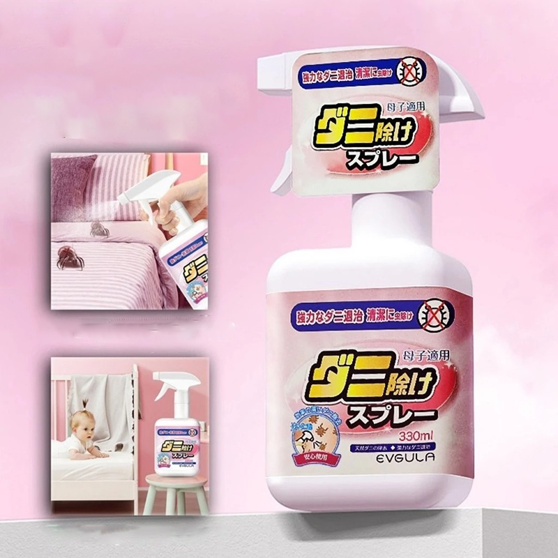 Bình xịt diệt bọ ve, bọ rệp dành cho giường, nệm, sofa, rèm cửa chiết xuất thiên nhiên