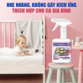 Bình xịt diệt bọ ve, bọ rệp dành cho giường, nệm, sofa, rèm cửa chiết xuất thiên nhiên
