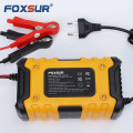 Sạc bình ắc quy 12V (4Ah-120AH) Foxsur, tự ngắt khi đầy, có khử sunfat