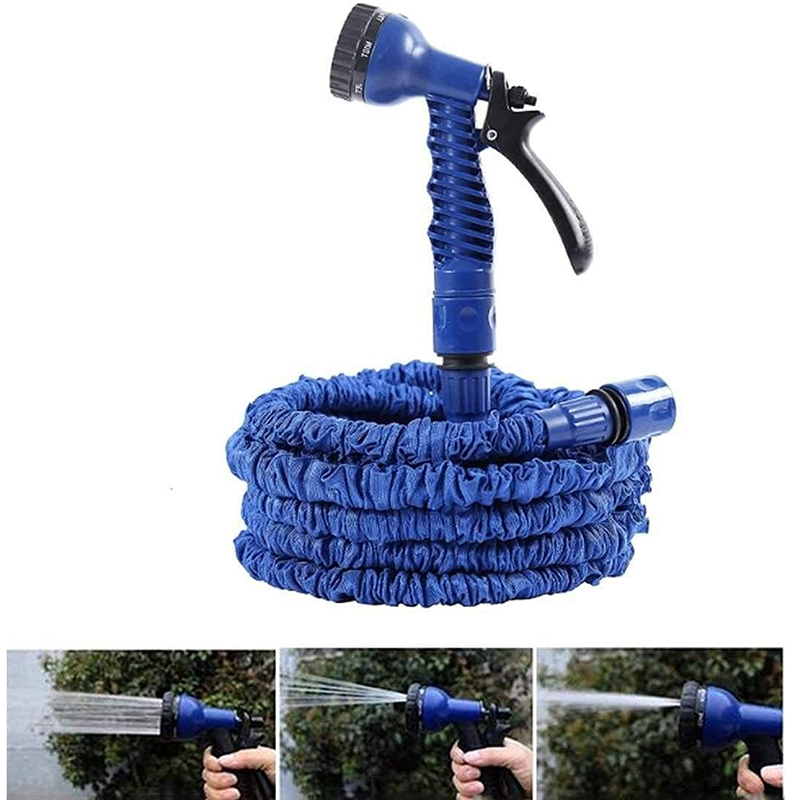 Vòi xịt nước giãn nở tăng áp rửa xe, tưới cây tiện lợi