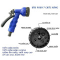 Vòi xịt nước giãn nở tăng áp rửa xe, tưới cây tiện lợi, Loại 22.5m