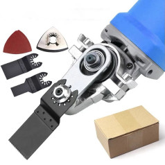 Bộ chuyển đổi máy cắt thành máy cắt rung kèm 2 lưỡi cắt, đĩa chà tam giác