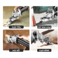 Bộ chuyển đổi máy cắt thành máy cắt rung kèm 2 lưỡi cắt, đĩa chà tam giác