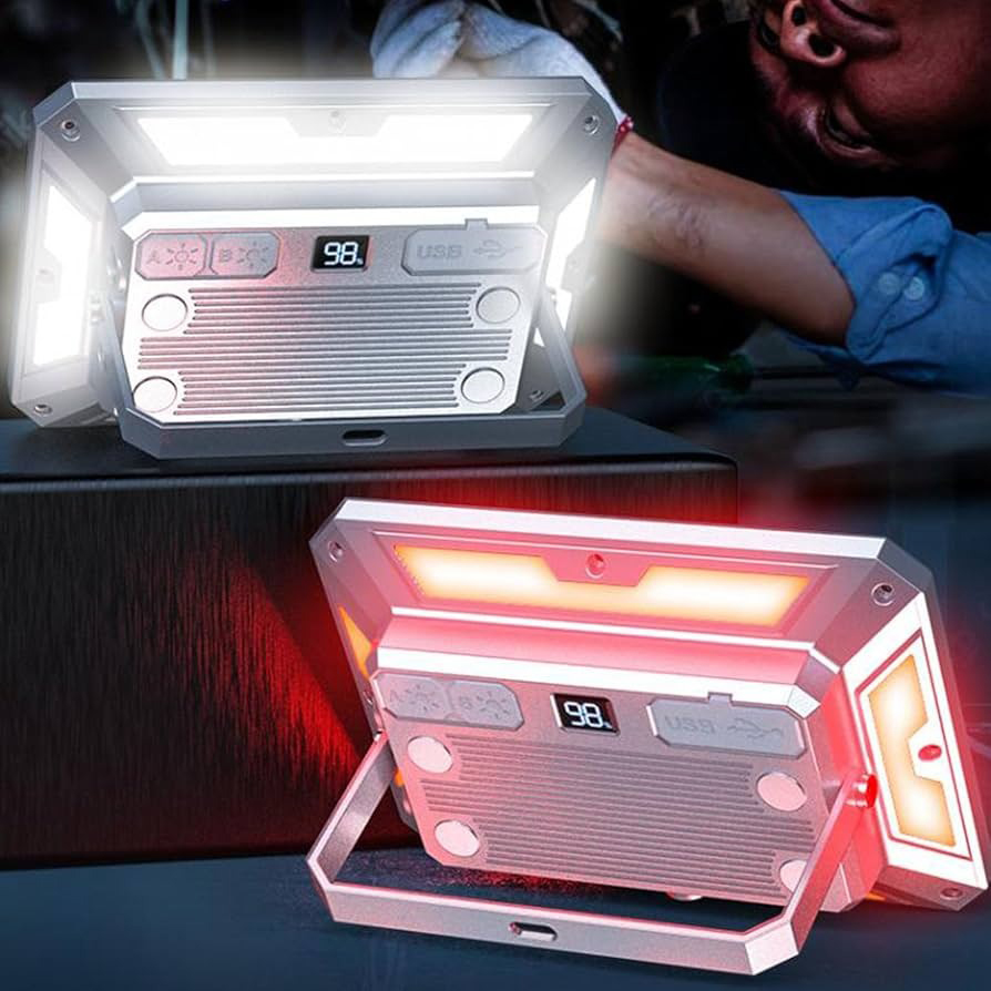 Đèn tích điện đa năng KXK-686 siêu sáng, chống nước, tùy chỉnh 3 chế độ sáng