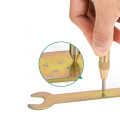 Bộ 6 mũi khoan tháp đa năng thép gió HSS mạ Titan kem hộp đựng cao cấp