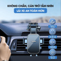 Giá đỡ điện thoại ô tô kẹp xoay 360 độ dán taplo thông minh