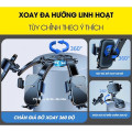 Giá đỡ điện thoại ô tô kẹp xoay 360 độ dán taplo thông minh