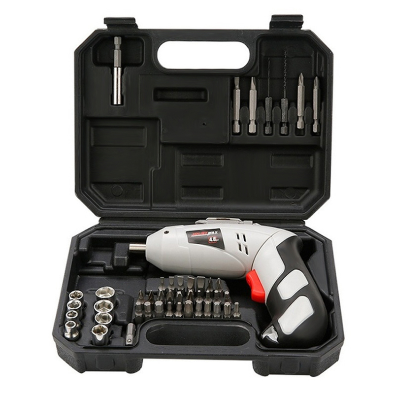 Bộ máy khoan, vặn vít mini có tay cầm đa năng 46 chi tiết