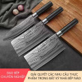 Bộ 3 dao làm bếp đa năng thép cao cấp sắc bén bền lâu, chống ăn mòn