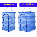 Lồng lưới 4 tầng treo phơi cá, phơi khô, thực phẩm, KT 35 x 35 x 65cm