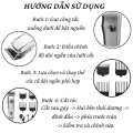 Tông đơ cắt tóc Kemei KM1998 lưỡi thép không gỉ nhẹ nhàng êm ái, chuẩn salon
