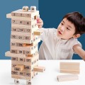 Bộ đồ chơi rút gỗ loại lớn 54 thanh kèm 4 xúc xắc