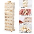 Bộ đồ chơi rút gỗ loại lớn 54 thanh kèm 4 xúc xắc