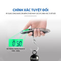 Cân hành lý kỹ thuật số gọn nhẹ, tối đa 50kg màn hình LCD thông minh