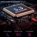 Loa bluetooth JK-1119 để bàn, hiệu ứng đèn RGB đổi màu kích thước nhỏ gọn, âm thanh sống động, Màu đen