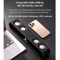 Loa bluetooth JK-1119 để bàn, hiệu ứng đèn RGB đổi màu kích thước nhỏ gọn, âm thanh sống động, Màu đen
