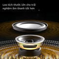 Loa bluetooth JK-1119 để bàn, hiệu ứng đèn RGB đổi màu kích thước nhỏ gọn, âm thanh sống động, Màu đen