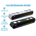 Loa bluetooth JK-1119 để bàn, hiệu ứng đèn RGB đổi màu kích thước nhỏ gọn, âm thanh sống động, Màu đen