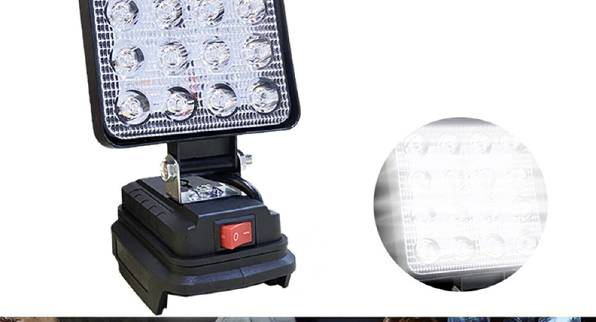 Đèn pin led có cổng USB, đèn pha led dùng chân pin phổ thông