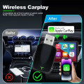 Bộ chuyển đổi CarPlay không dây tốc độ cao 2 trong 1 thông minh