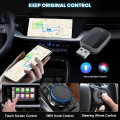 Bộ chuyển đổi CarPlay không dây tốc độ cao 2 trong 1 thông minh