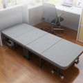 Giường gấp văn phòng thông minh xếp gọn, có bánh xe di chuyển tiện lợi, KT 190cm x 80 cm x 30cm