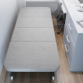 Giường gấp văn phòng thông minh xếp gọn, có bánh xe di chuyển tiện lợi, KT 190cm x 80 cm x 30cm