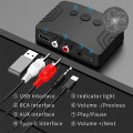 Thiết bị thu âm thanh Bluetooth không dây dùng trên ô tô, gia đình tiện lợi