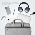 Túi đựng laptop, máy tính bảng Mark Ryden thời trang nam tính bền đẹp lâu dài, Trắng xám 14 inch