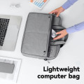 Túi đựng laptop, máy tính bảng Mark Ryden thời trang nam tính bền đẹp lâu dài, Trắng xám 14 inch