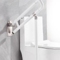 Thanh vịn nhà vệ sinh chống trượt cho người già, bà bầu an toàn, Trắng 60cm