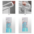 Thanh vịn nhà vệ sinh chống trượt cho người già, bà bầu an toàn, Trắng 60cm