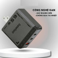 Bộ sạc nhanh, đa cổng, tiện lợi mang đi du lịch Basefast gập gọn 65w kèm dây 100w, tương thích với nhiều thiết bị khác nhau