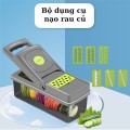 Bộ dụng cụ cắt thái rau củ quả đa năng 14 in 1 cao cấp