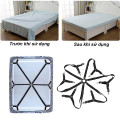 Dây kẹp cố định ga trải giường chống trượt tiện lợi, Bộ 4 kẹp riêng biệt
