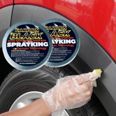 Hộp dung dịch làm đen nhựa nhám Sprayking Carbon Black