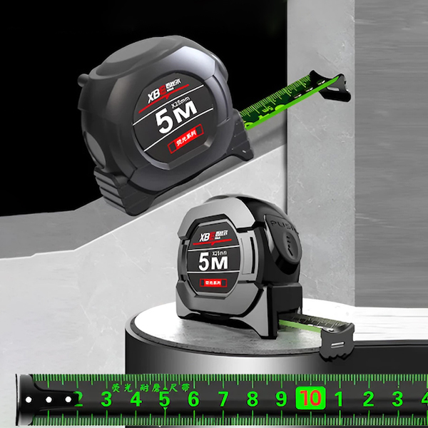 Thước cuộn tự động phủ huỳnh quang siêu bền, chống mài mòn, độ chính xác cao