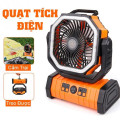 Quạt tích điện F6 dung lượng pin lớn 20000mah sử dụng nhiều giờ đồng hồ