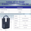 Ổ khóa vân tay thông minh kết nối app chống trộm cao cấp
