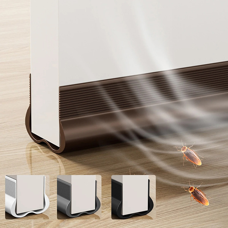 Thanh ron PVC 93cm chặn khe cửa, ngăn côn trùng hiệu quả