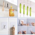 Set 20 móc dán tường treo đồ trong suốt chịu lực tốt
