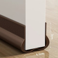 Thanh ron PVC 93cm chặn khe cửa, ngăn côn trùng hiệu quả, Màu nâu