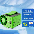 Quạt mini đai thắt lưng F17 pin khủng 15.000mAh, tốc độ gió mạnh 