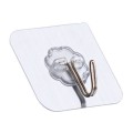 Set 20 móc dán tường treo đồ trong suốt chịu lực tốt