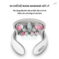 Máy massage cổ vai gáy thông minh rung động cơ học và xung điện JT88