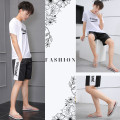 Dép xỏ ngón nam chống trơn trượt thời trang cao cấp, Màu đen - Size M (Size 41-42)