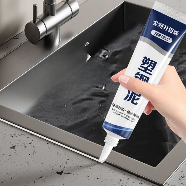 Keo chống thấm dán viền bồn rửa mặt, khe hở tường hiệu quả