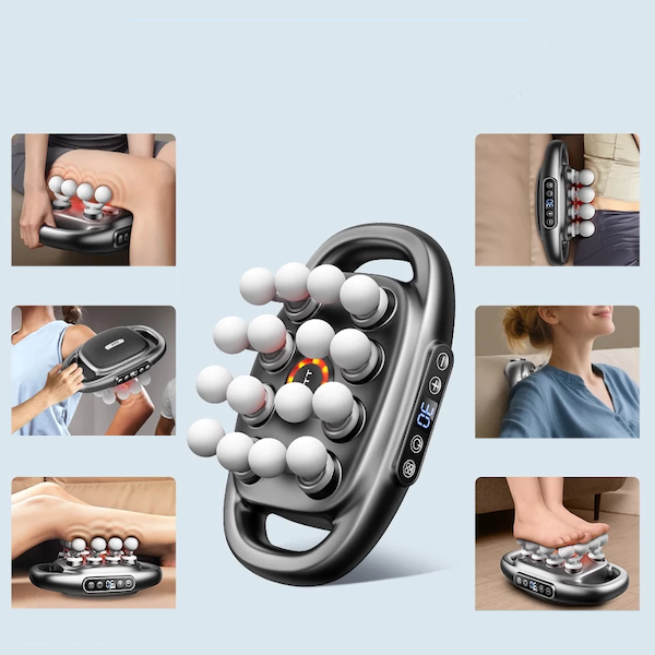 [Phiên bản cải tiến] Máy massage cầm tay 16 đầu VTT Đức thư giãn toàn diện tại nhà