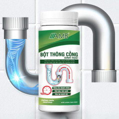 Bột sinh học đa năng AMB làm sạch, vệ sinh, khử mùi, chống nghẽn đường ống