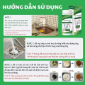 Bột sinh học đa năng AMB làm sạch, vệ sinh, khử mùi, chống nghẽn đường ống